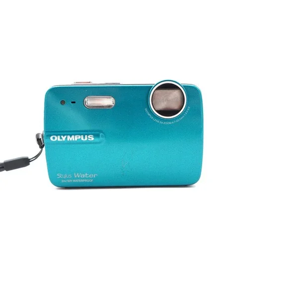 Olympus Stylus 550WP 10MP Digital Camera Digi Point Shoot Camera Tested